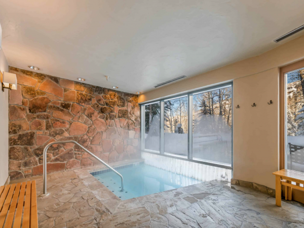 Ski in ski out first floor unit by Village